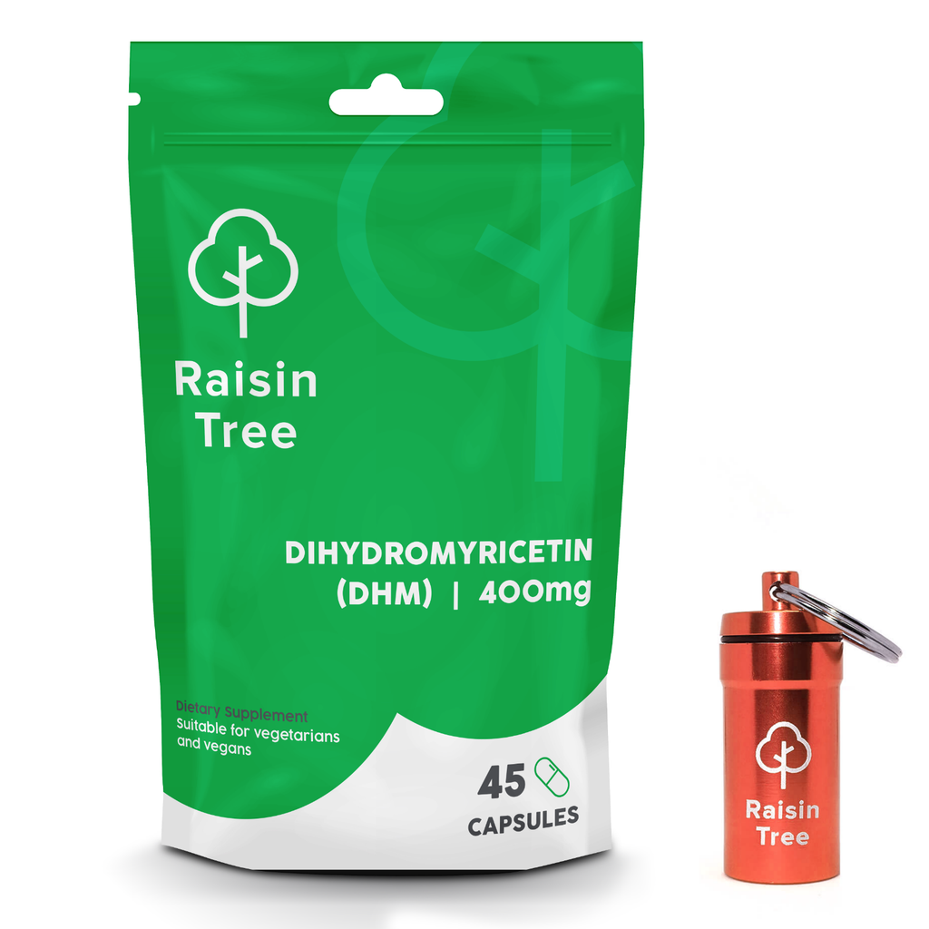 Raisin Tree® - Dihydromyricetin (DHM) - 45 Vegan Capsules