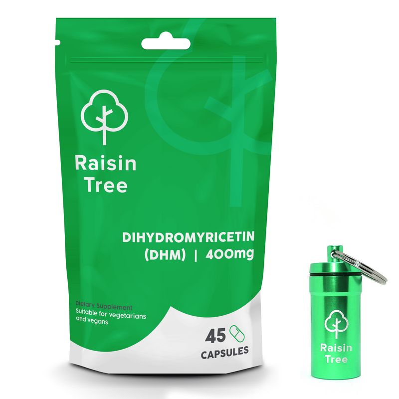 Raisin Tree® - Dihydromyricetin (DHM) - 45 Vegan Capsules